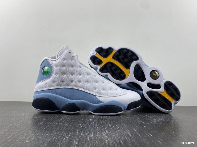 Cheap TBkick Jordan 13 Blue Grey 414571-170 Air 0708